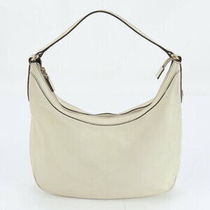 Gucci Ivory Leather Charmy Small Hobo Bag